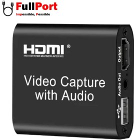 تصویر کارت کپچر HDMI کی نت مدل K-COHDCAP01 K-NET K-COHDCAP01 HDMI Video Capture Card With Audio