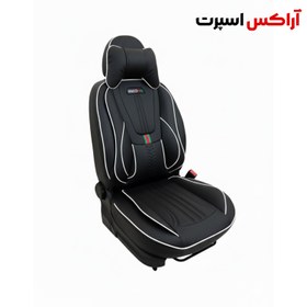 تصویر روکش صندلی کوییک طرح گوچی 