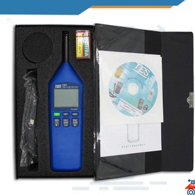 تصویر دیتالاگر فشار، دما و رطوبت مدل TES-1161 ساخت کمپانی TES تایوان Thermo / Hygro / Barometer TES-1160