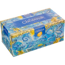 تصویر دستمال کاغذی یونانی 3 لایه 100 برگ چشمک 