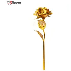 تصویر گل رز طرح طلا 