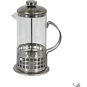 تصویر فرنچ پرس 600 میل استیل 