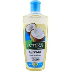 تصویر روغن مو نارگیل واتیکا Vatika Naturals Enriched Hair Coconut Oil حجم 200 میلی لیتر 