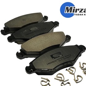 تصویر لنت ترمز جلو 206 تیپ 2 و 3 آی آر امکو IR Emco Front brake pad 206 Type 3.2 IREMCO