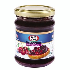 تصویر مربا آلبالو چین چین مقدار 290 گرم 