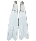 تصویر فین غواصی فری دایو wave سفید کامل 