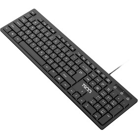 تصویر کیبورد تسکو مدل TK8072 با سیم 