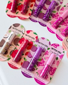 تصویر بالم لب رنگی With you 