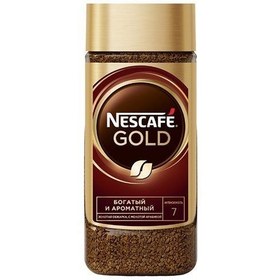 تصویر قهوه فوری نسکافه گلد(شیشه) 200 گرمی Nescafe gold coffee 200 gr