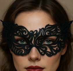 تصویر نقاب بالماسکه زنانه کد ۲۴۱ 