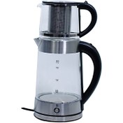 تصویر چای ساز دورف مدلDorf DKTC-22002 Dorf tea maker model DKTC-22002