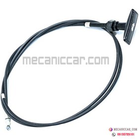 تصویر سیم (کابل) رها کننده درب موتور (کاپوت) پراید سبزوار Control cable