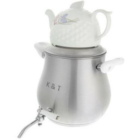 تصویر ست کتری و قوری کی اند تی مدل 1022 K and T 1022 Kettle and Teapot set