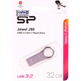 تصویر فلش مموری سیلیکون پاور Jewel J80 USB 3 ظرفیت 32 گیگابایت Silicon Power Jewel J80 USB 3 Flash Drive- 32GB