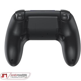 تصویر دسته بازی بی سیم هیسکا مدل HR-70 HISKA HR-70 RGB Wireless Gamepad