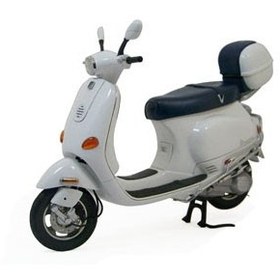 تصویر ماکت موتور سیکلت وسپا 1/12 AUTOart Piaggio VESPA ET4 150 vintage Motor Cycle Diecast 