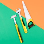 تصویر خط کش مدل ابزار آلات 