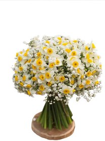 تصویر دسته گل نرگس 