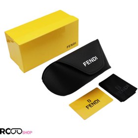 تصویر پک اورجینال عینک برند فندی Fendi با تمام تجهیزات مدل 992149 