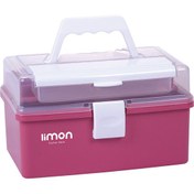 تصویر جعبه خیاطی لیمون مدل ۱۲۹۴ ساده 