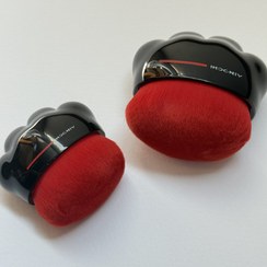 تصویر براش کرم پودر و رژ گونه مدل پنجول گربه ای 