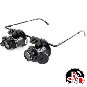 تصویر عینک ذره بینی LED 