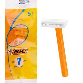 تصویر تیغ بیک دو لبه مخصوص پوست های حساس 5 عددی ا Sensitive Disposable blade Sensitive Disposable blade