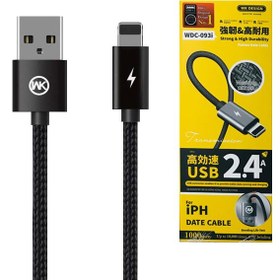 تصویر کابل لایتنینگ دبلیو کی Fulnen series Lightning Charging WK WDC-093i Cable 