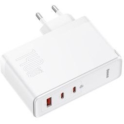 تصویر شارژر دیواری 3 پورت بیسوس مدل GaN5 Pro CCGP100201 140W Baseus GaN5 Pro CCGP100201 140W 3-Port Quick Wall Charger