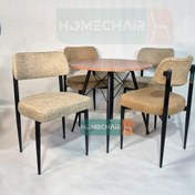 تصویر میز و صندلی موکا ست چهارنفره 