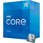 تصویر پردازنده اینتل مدل Core i5 11500 Intel Core i5-11500 Rocket Lake LGA1200 11th Gen Processor