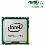 تصویر سی پی یو اچ پی ای مدل DL380 Gen9 Intel Xeon E5-2670 V3 HPE DL380 Gen9 Intel Xeon E5-2670 V3 (2.30GHz/12-core/30MB/120W) CPU