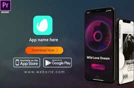 تصویر پروژه آماده پریمیر تیزر تبلیغاتی معرفی برنامه موبایل - Smart App Promo 