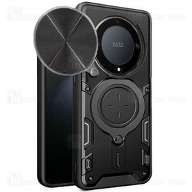 تصویر قاب ضد ضربه مگنتی آنر Honor X9a Magnetic Support Case دارای محافظ دوربین 