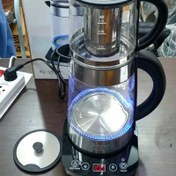 تصویر چای ساز روگن روهمی چایساز روگن شیشه ای آلمان 