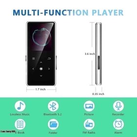 تصویر موزیک پلیر AiMoonsa B27 128GB AiMoonsa B27 128GB