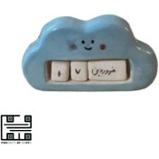 تصویر تقویم سرامیکی رومیزی ابر 