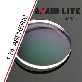 تصویر عدسی طبی 1.74 aspheric آساهی 