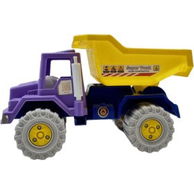 تصویر شانسی کامیون کمپرسی بزرگ به همراه تخم مرغ دایناسوری کامیون کمپرسی کودکانه با تخم‌مرغ دایناسوری بزرگ؛ ترکیبی از هیجان، بازی و کشف موجودات شگفت‌انگیز!