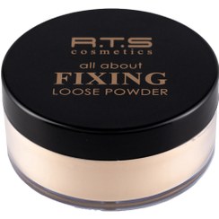 تصویر پودر فیکس وزن 15 گرم آر تی اس F02 RTS Loose Powder