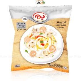 تصویر نان پیتزا منجمد ب.آ - 4 عددی 