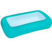 تصویر استخر بادی کودک کم عمق مستطیلی سبز bestway 51115 green
