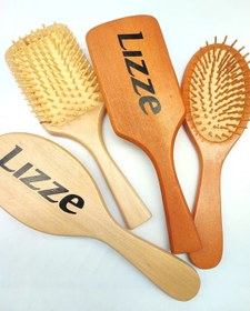 تصویر برس چوبی بامبو Lizze Lizze