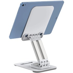 تصویر استند رومیزی گوشی همراه و تبلت ویوو مدل wiwu Desktop Rotation Stand ZM010 wiwu Desktop Rotation Stand ZM010