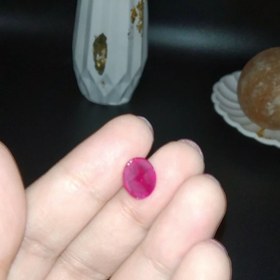 تصویر نگین یاقوت استار کد 7436 