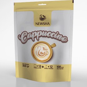 تصویر کاپوچینو نیوشا – طعمی از اصالت و لذت Newsha Cappuccino – A Sip of Elegance and Rich Flavor