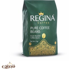 تصویر دان قهوه ۳۰% عربیکا، ۷۰% روبوستا ۵ کیلویی رجینا 