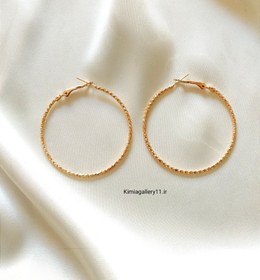 تصویر گوشواره حلقه ای 1_2 