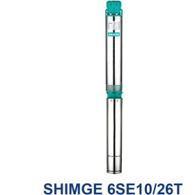 تصویر پمپ شناور 3 اینچ 364 متری 3 فاز شیمجه 6SE10/26T 6SE10/26T Shimge submersible pump for deep well