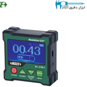 تصویر متر دیجیتال و ژیروسکوپ دو محوره INSIZE (اینسایز) مدل 2199-1 